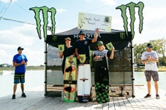 Yonel Cohen shreds at the Monster Energy Wake Park Triple Crown