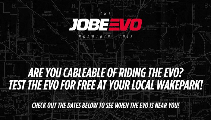 The Jobe EVO road trip 2016