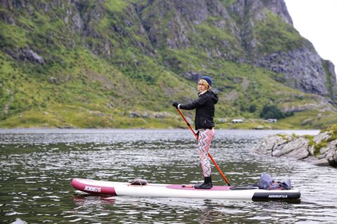 A paddle trip with destination Lofoten
