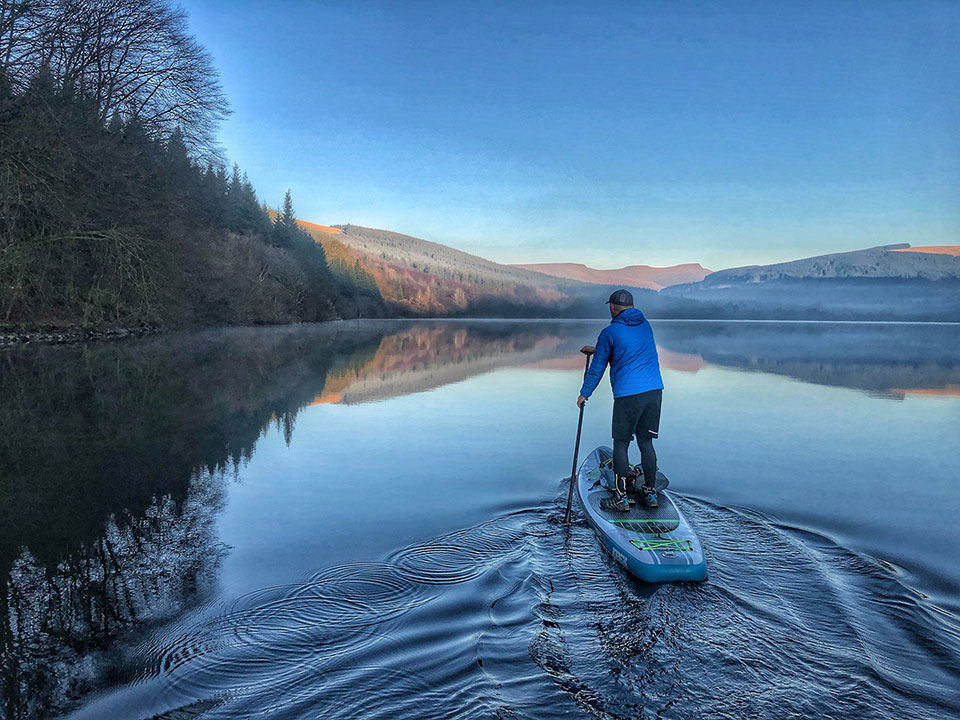 A SUP adventure in South Wales