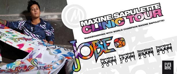 Jobe announces Maxine Sapulette Clinic Tour! 