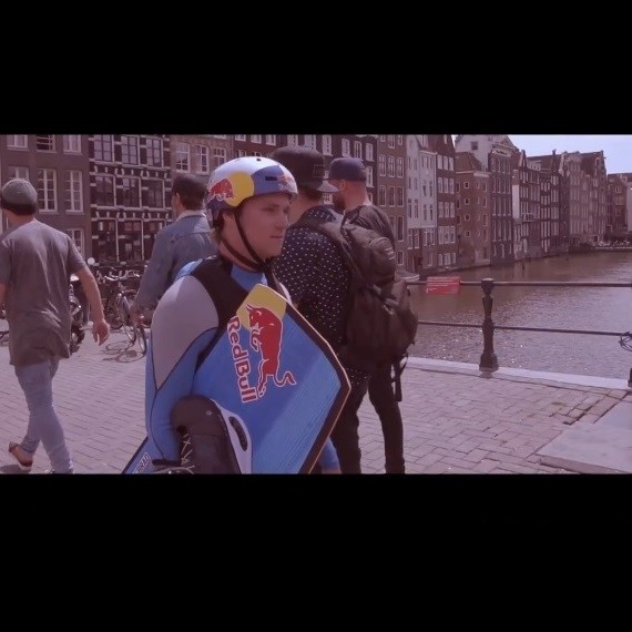Marc Kroon rides Amsterdam