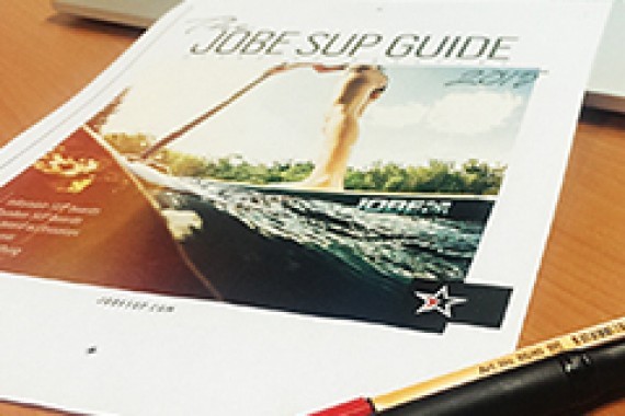 The 2015 Jobe SUP catalogue