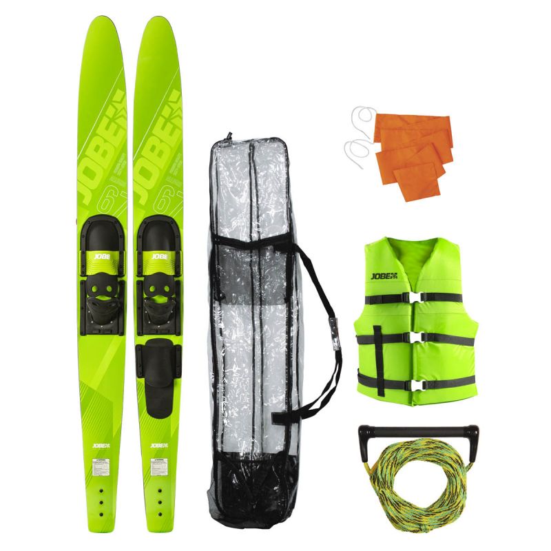 Jobe Allegre 67" Combo Wasserski Paket Lindgr�n