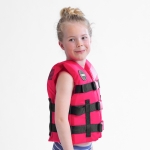 Jobe Nylon Life Vest Kids Hot Pink