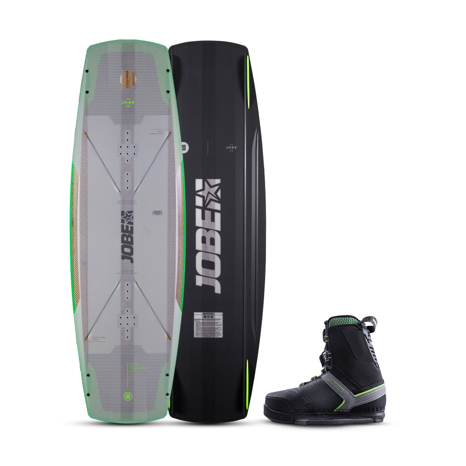 Jobe Breach Wakeboard & Charge Bindings Set