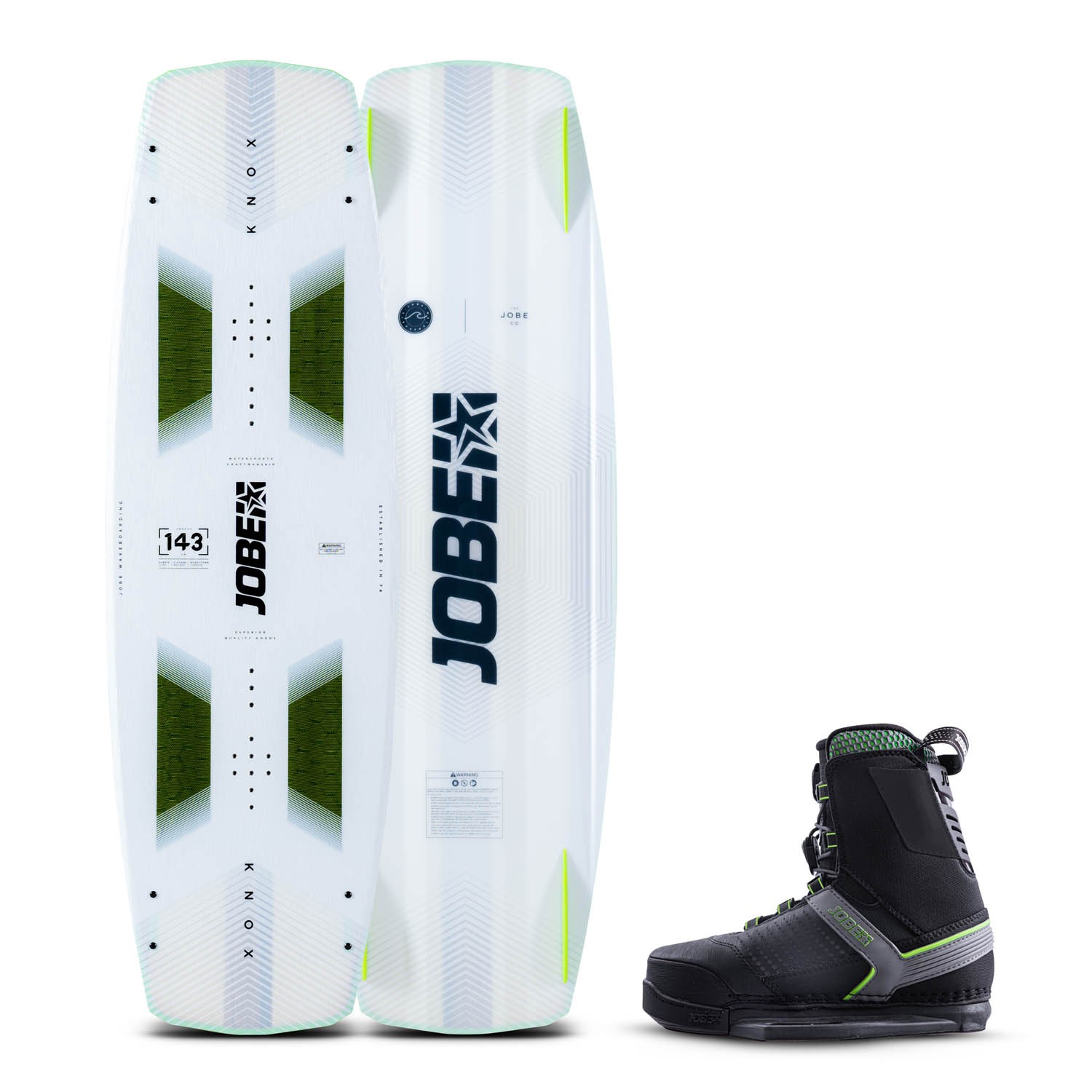 Jobe Knox Wakeboard & Chausses Charge Set