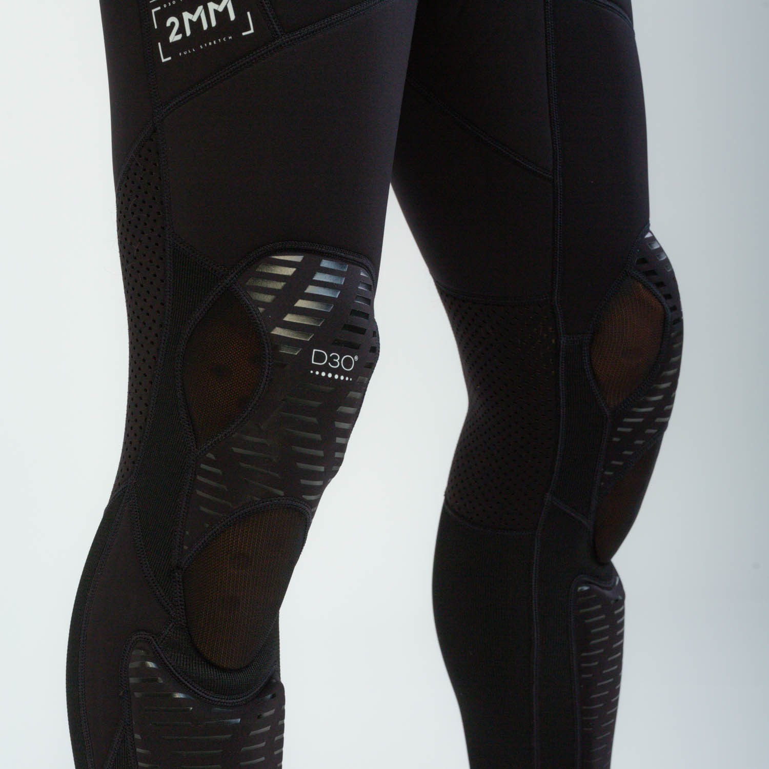 Combinaison Néoprène Jobe Toronto Jet Long John 2mm - Protection D3O Tibias/Genoux - Homme - Noir/Lime - Taille M