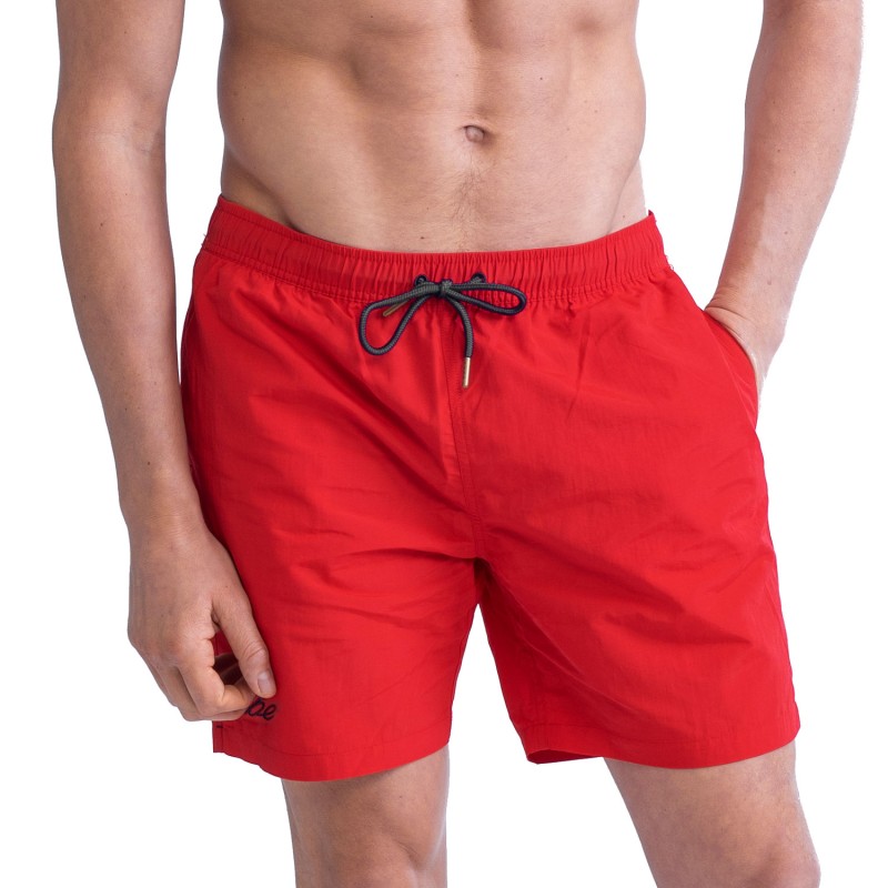 Jobe Shorts de Bain Hommes Rouge