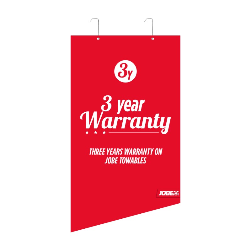 Jobe Warranty Sign