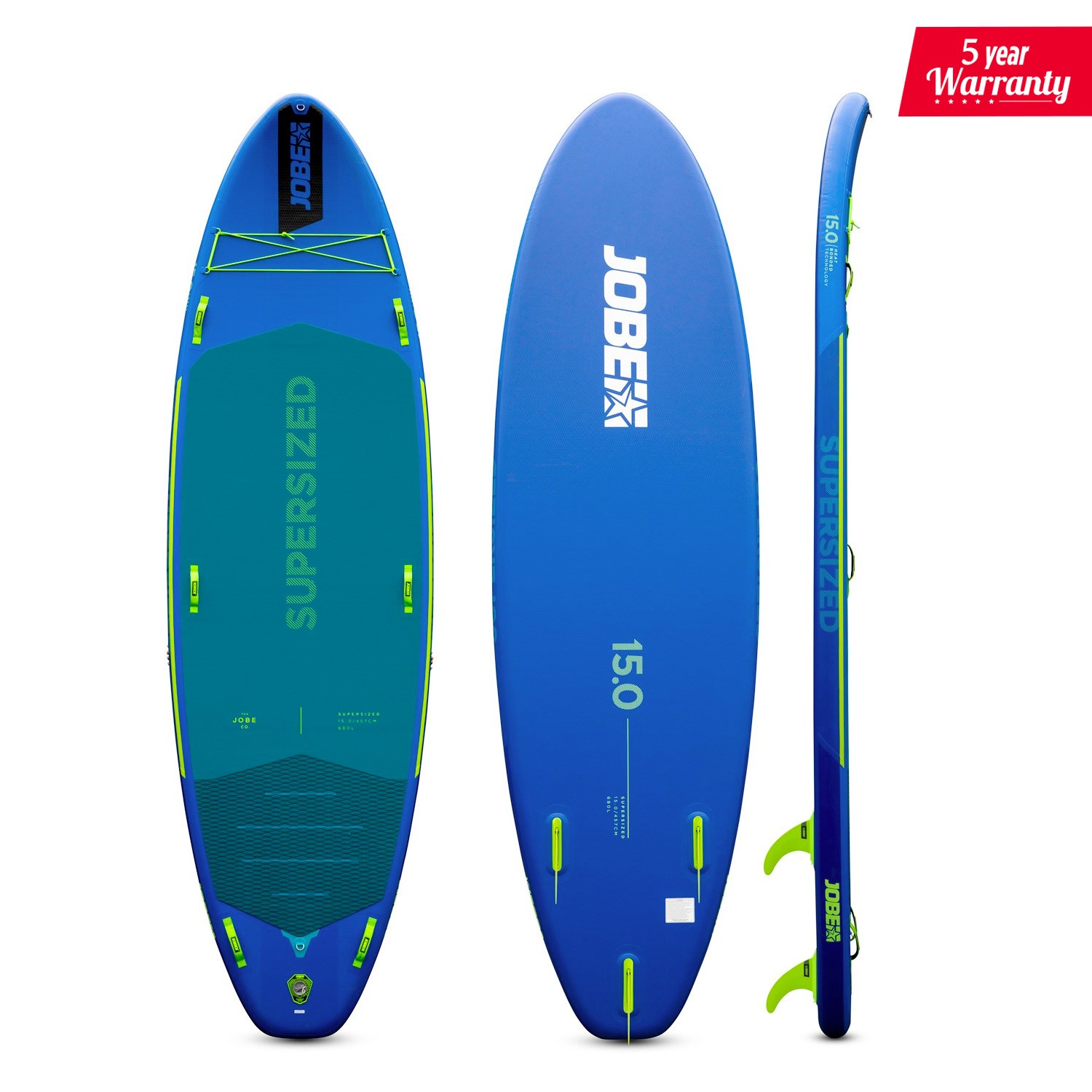 Jobe SUP'ersized 15.0 Tabla Paddle Surf Hinchable