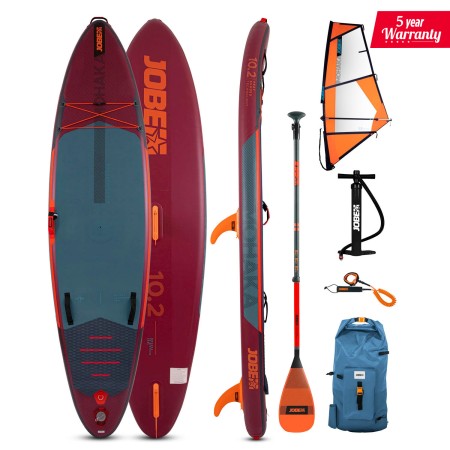 Jobe Mohaka 10.2 SUP Board Gonflable Paquet + Voile Mohaka Sup