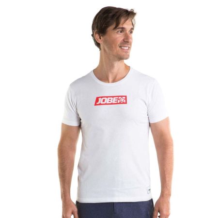 Jobe Logo T-Shirt Hommes Blanc