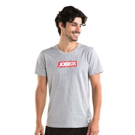 Jobe Logo T-Shirt Heren Grijs