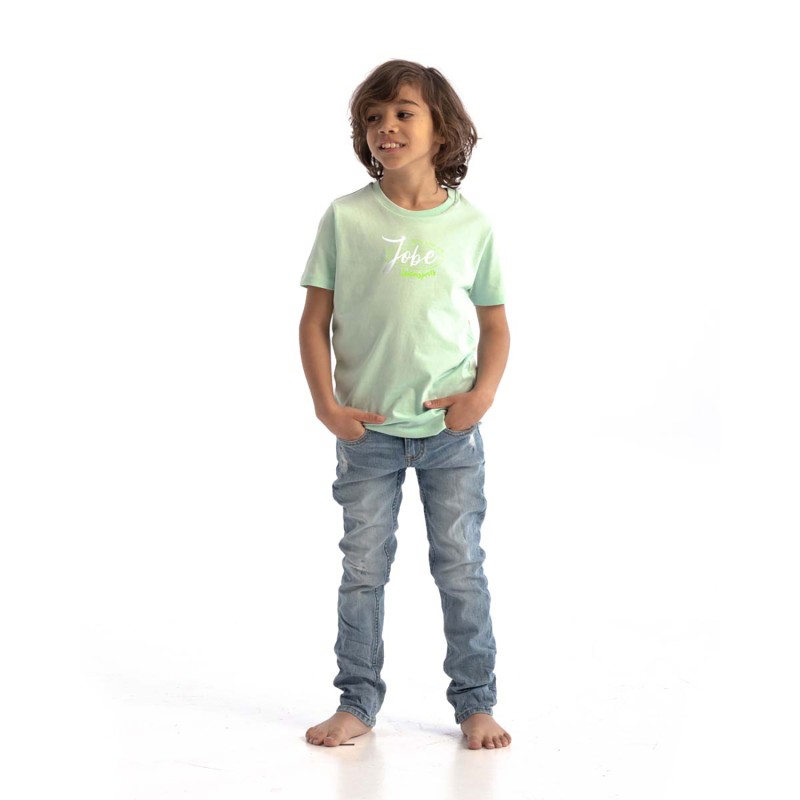 Jobe Casual T-Shirt Børn Geyser Grøn