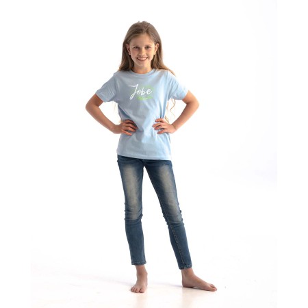 Jobe Casual T-Shirt Kinderen Hemelsblauw