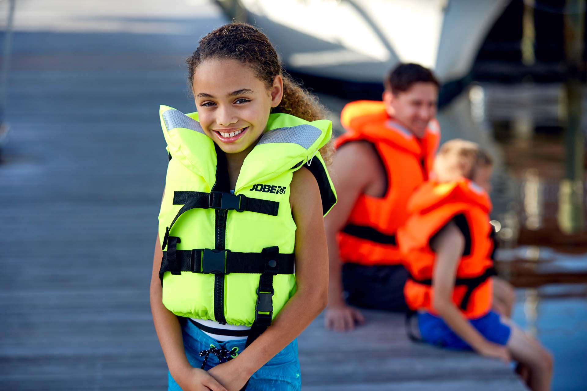 Jobe Comfort Boating Life Vest Kids Yellow 