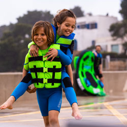Jobe Nylon Life Vest Kids Blue
