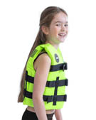 Jobe Nylon Life Vest Kids Lime Green