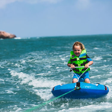 Jobe Nylon Life Vest Kids Lime Green