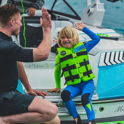 Jobe Nylon Life Vest Kids Lime Green