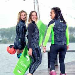 Jobe Verona Reversibel Legging 1.5mm Lindgrn/Schwarz