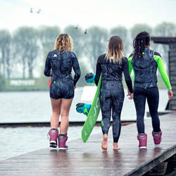 Jobe Verona Reversibel Legging 1.5mm Lindgrn/Schwarz