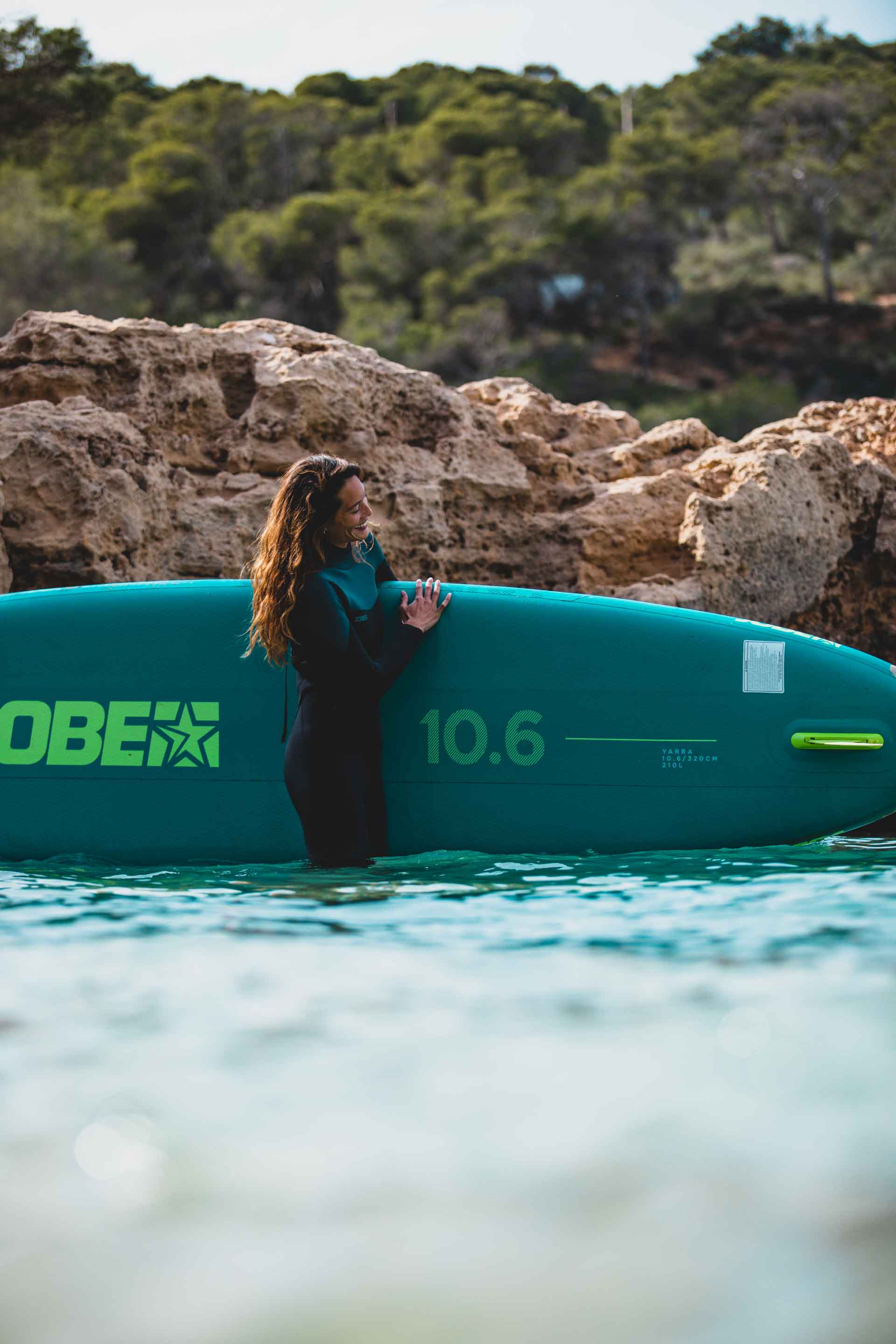 Teal Jobe Yarra 10'6" Inflatable Paddleboard Package 