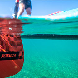 Jobe Fiberglass SUP Paddle Orange 3-parts