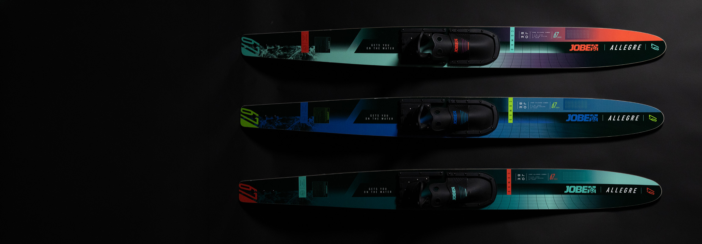 NEW WATERSKIS