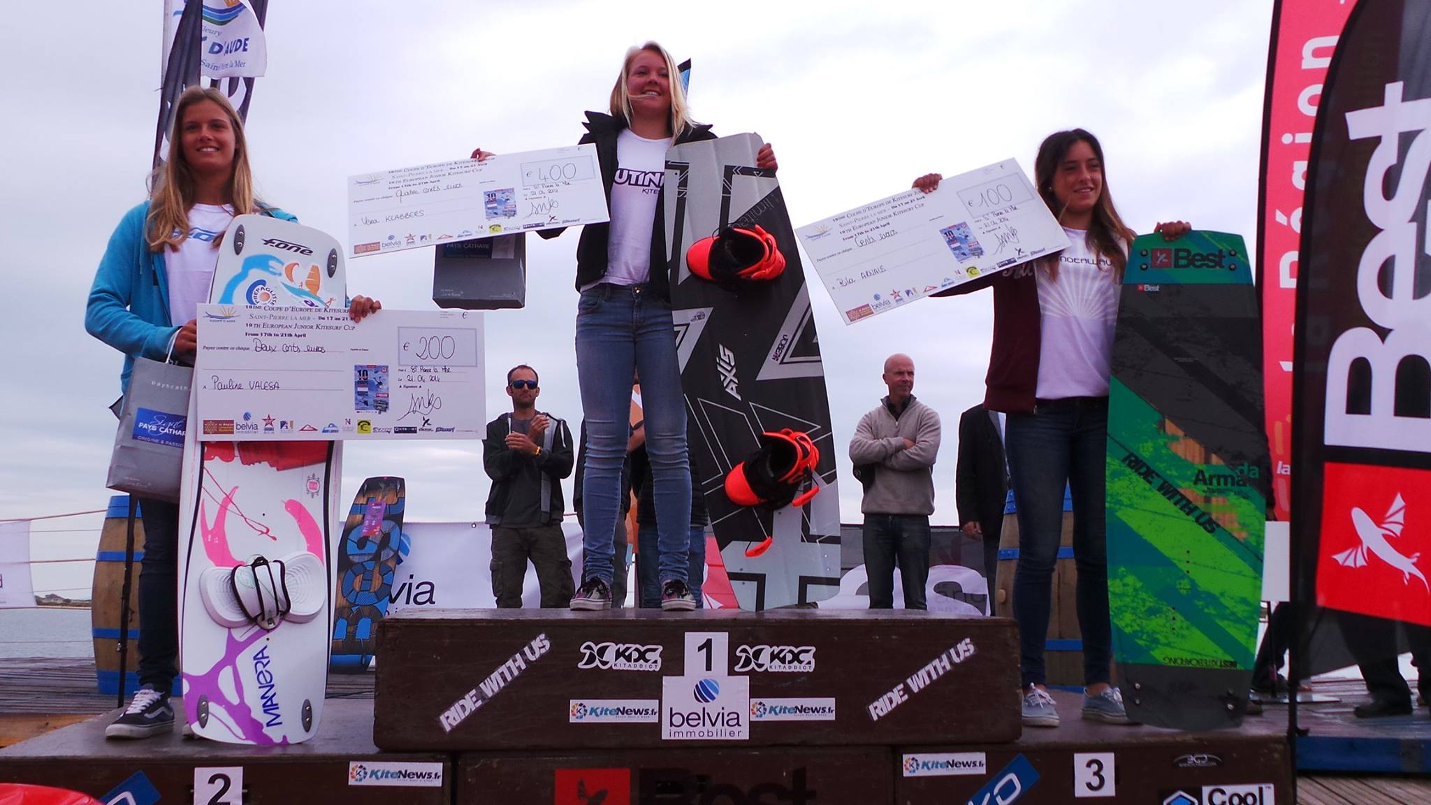 Jobe kiter Vera Klabbers: European Champ!! 