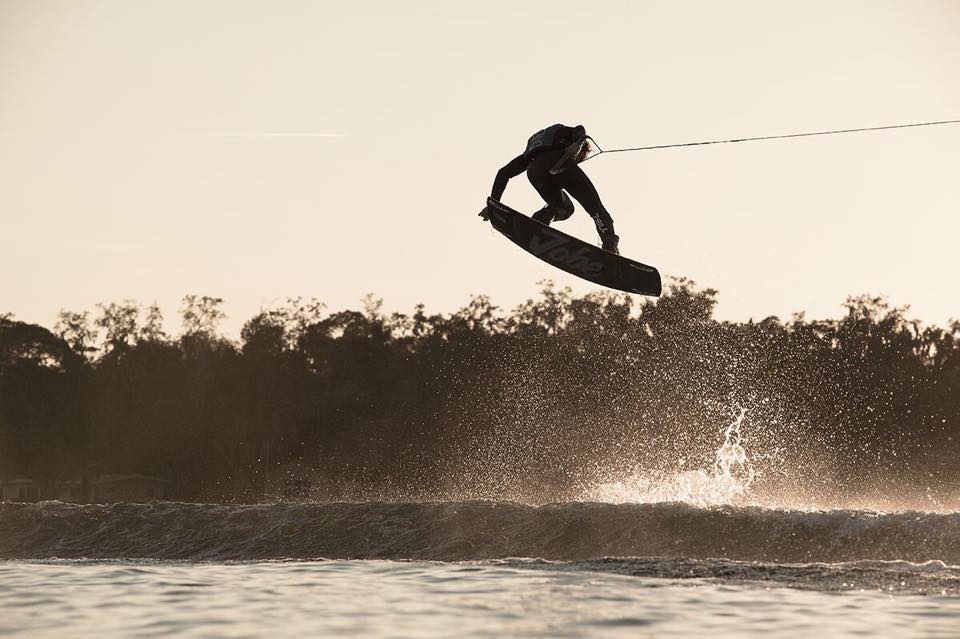 Impression of Marc Kroon’s sick tricks on the water