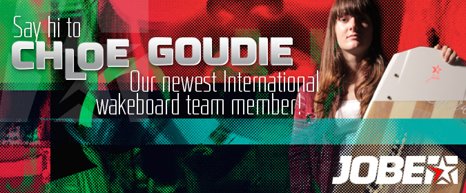 Jobe added Chloe Goudie to the international wakeboard team