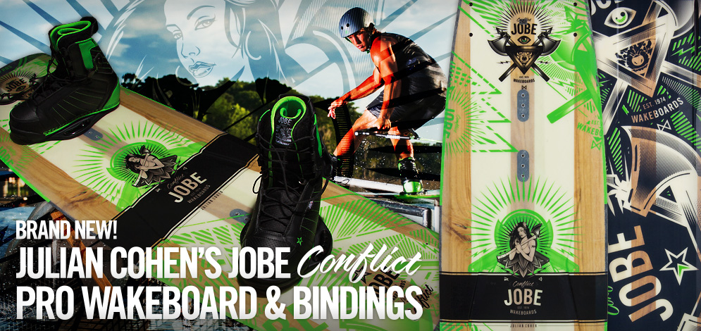 The Jobe Conflict Flex series: a new Jobe pro model by Julian Cohen!