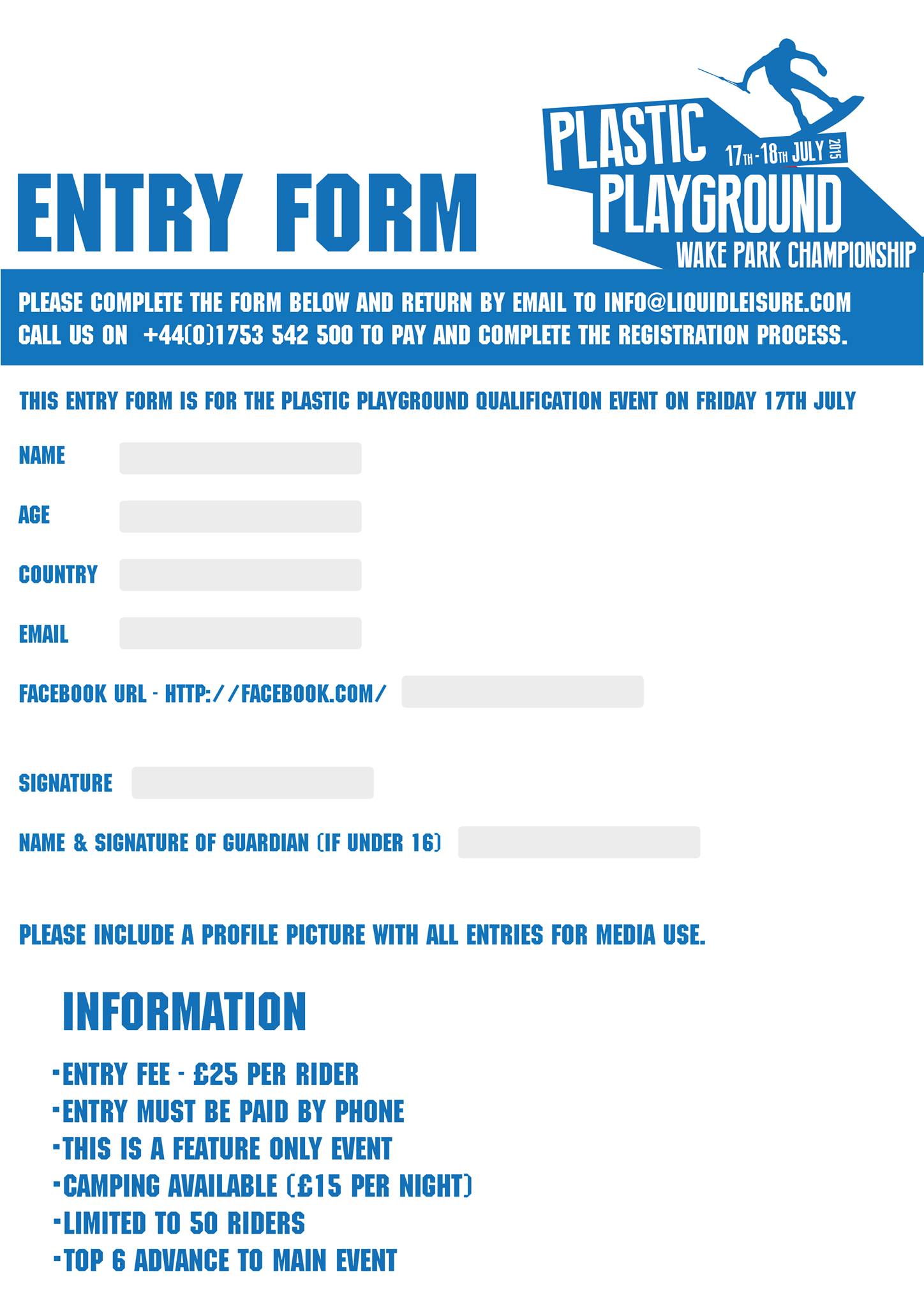 Plastic Playgrounds 2015