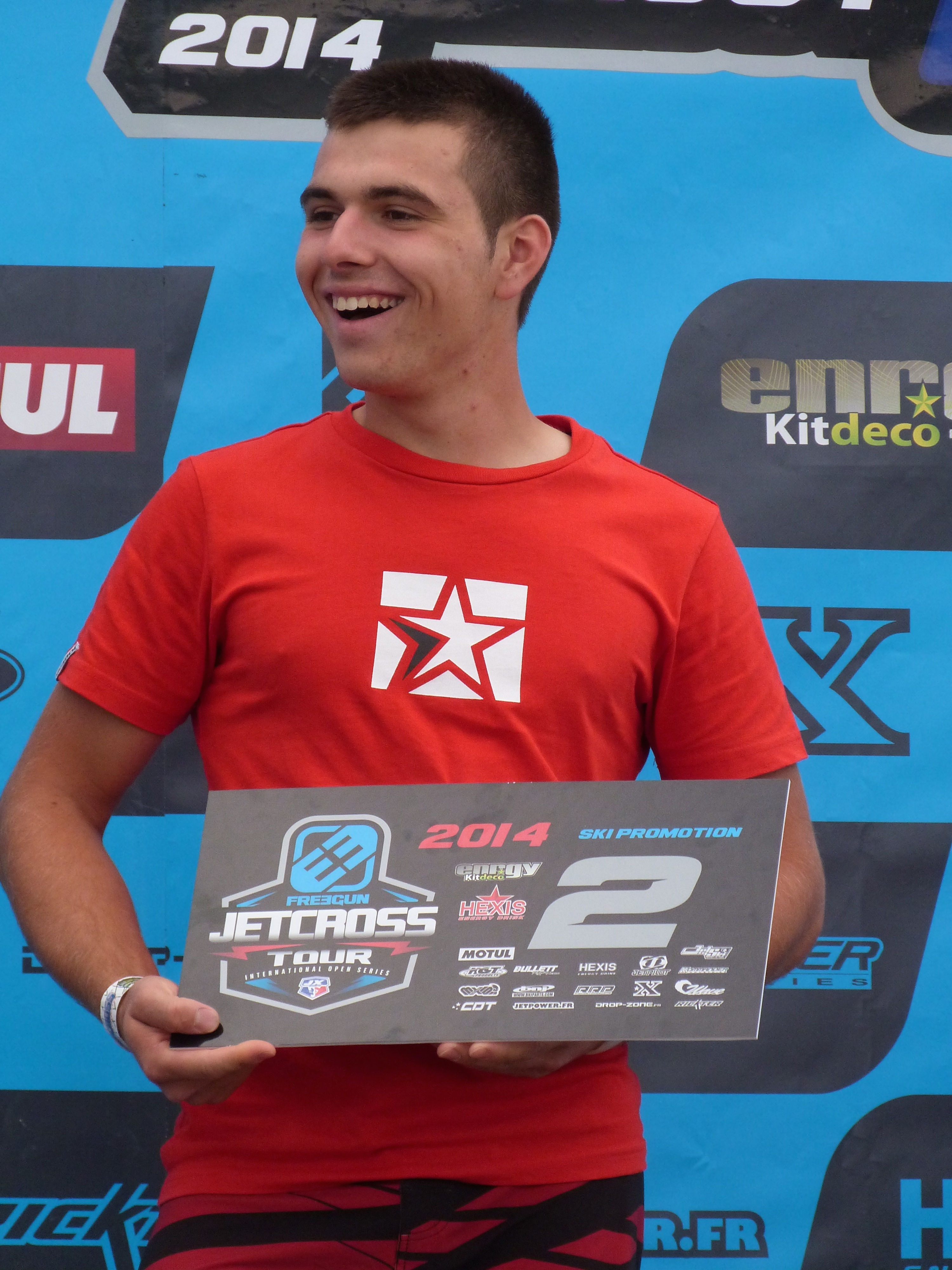 Axel courtois vice champion ski promoting F2!