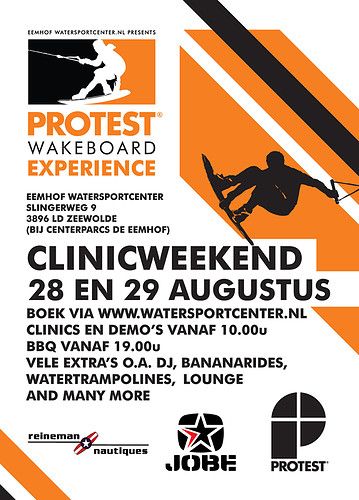 Jobe sponsors Protest Wakeboard Experience Clinicweekend