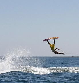 Action shots of Portuguese Wakeboard Champion