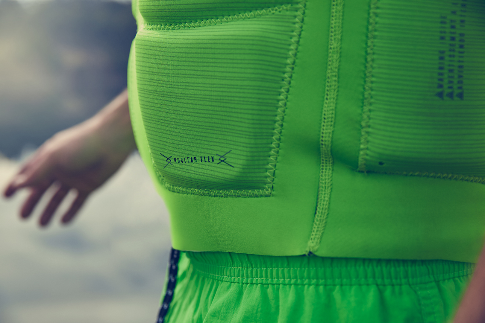 Nuclear Flex tech in comp vests