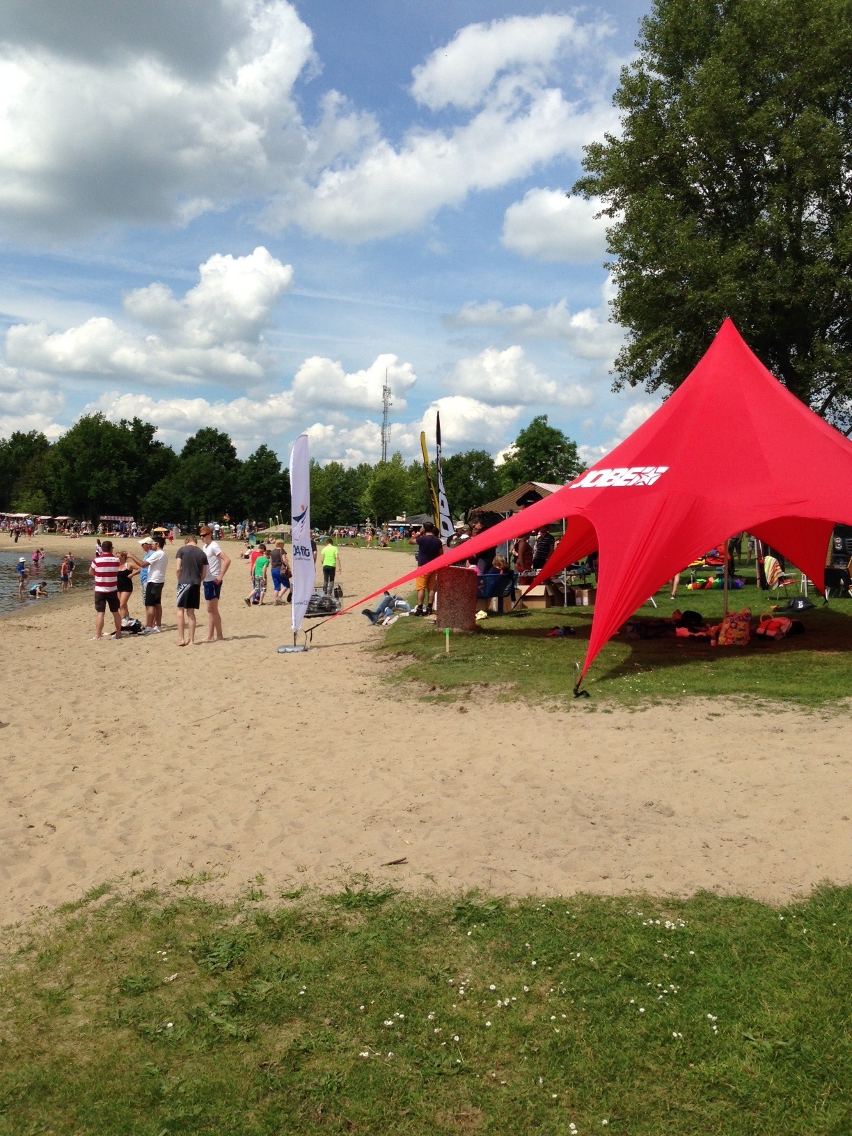 Jobe SUP test event Paint the Meent