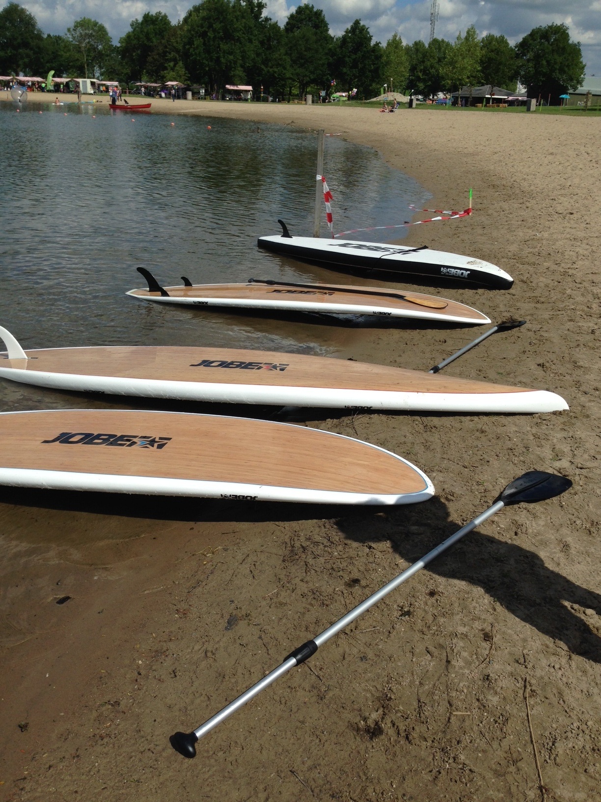 Jobe SUP test event Paint the Meent