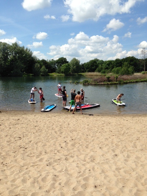 Jobe SUP test event Paint the Meent