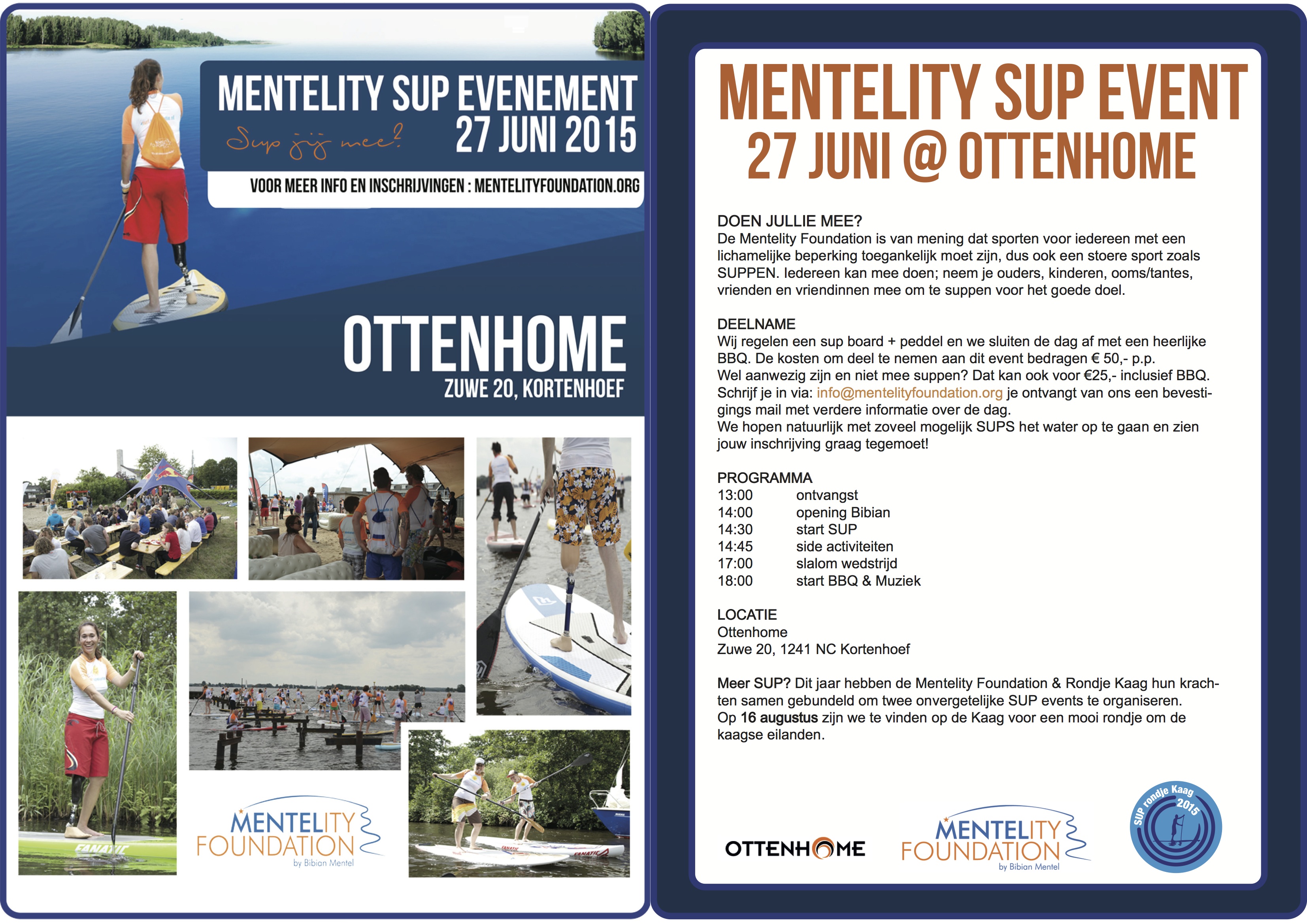 SUP for charity with the mentality foundation